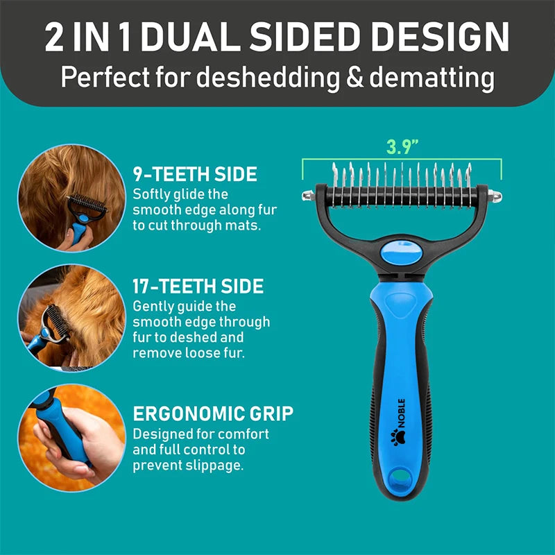 Pet Grooming Glove Brush
