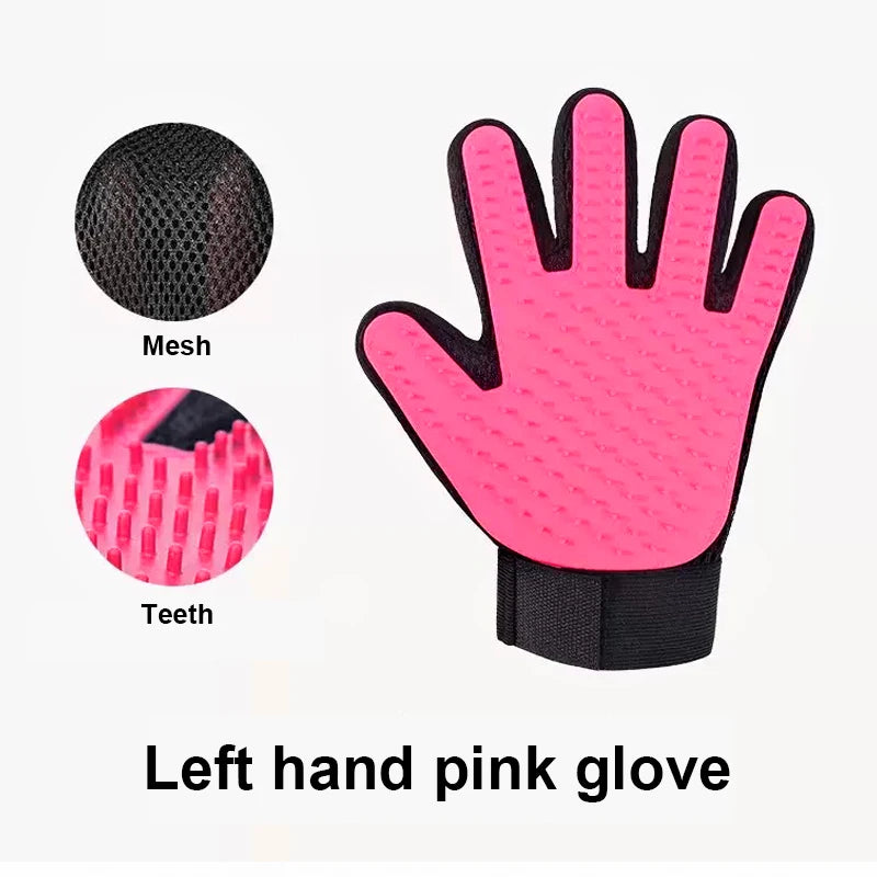 Pet Grooming Glove Brush