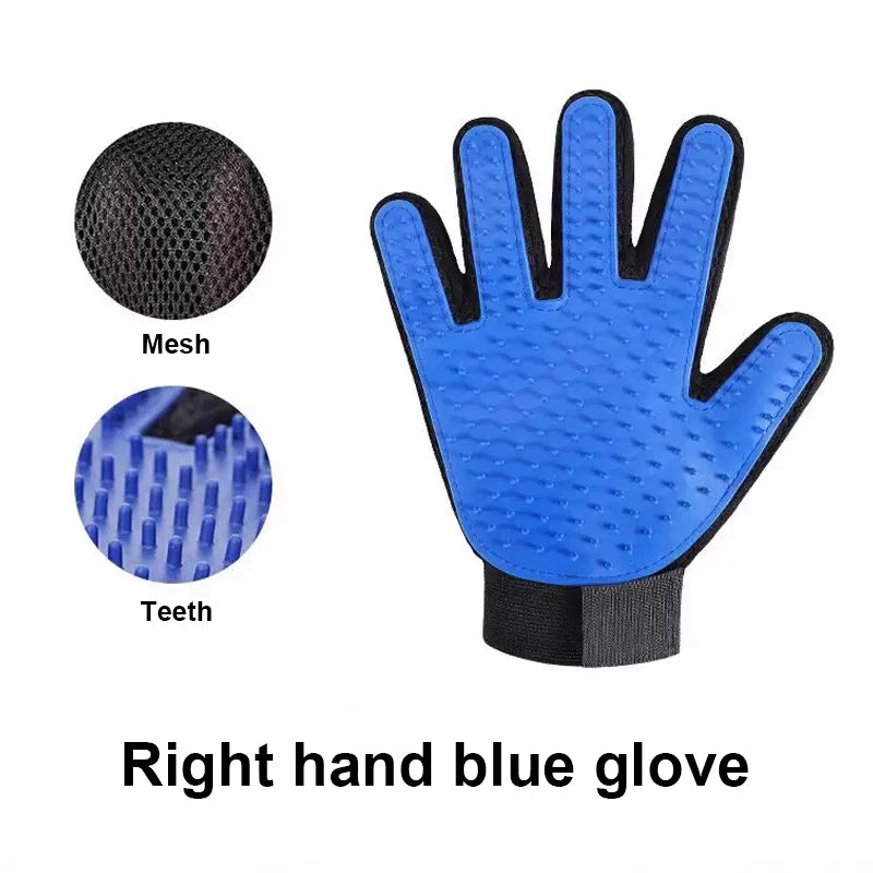 Pet Grooming Glove Brush