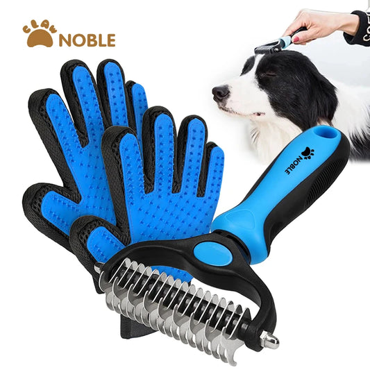Pet Grooming Glove Brush