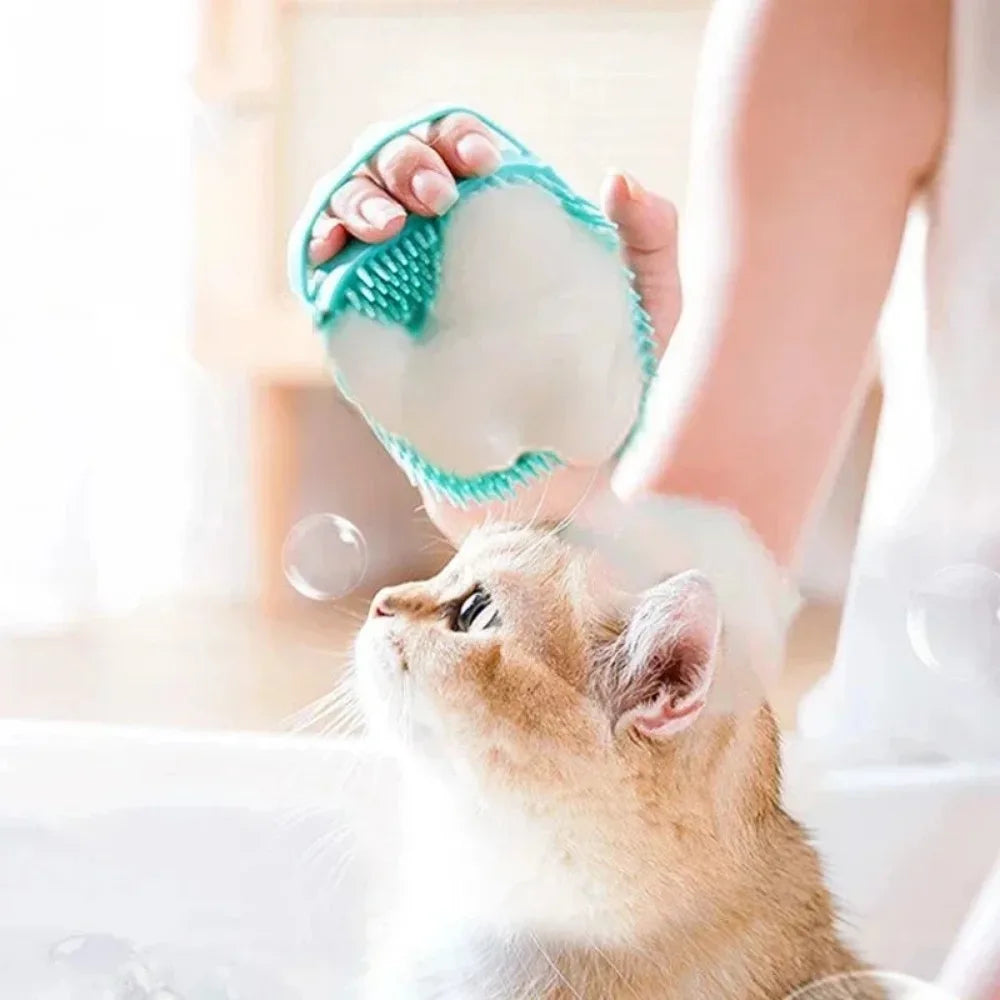Soft Pet Bath Brush