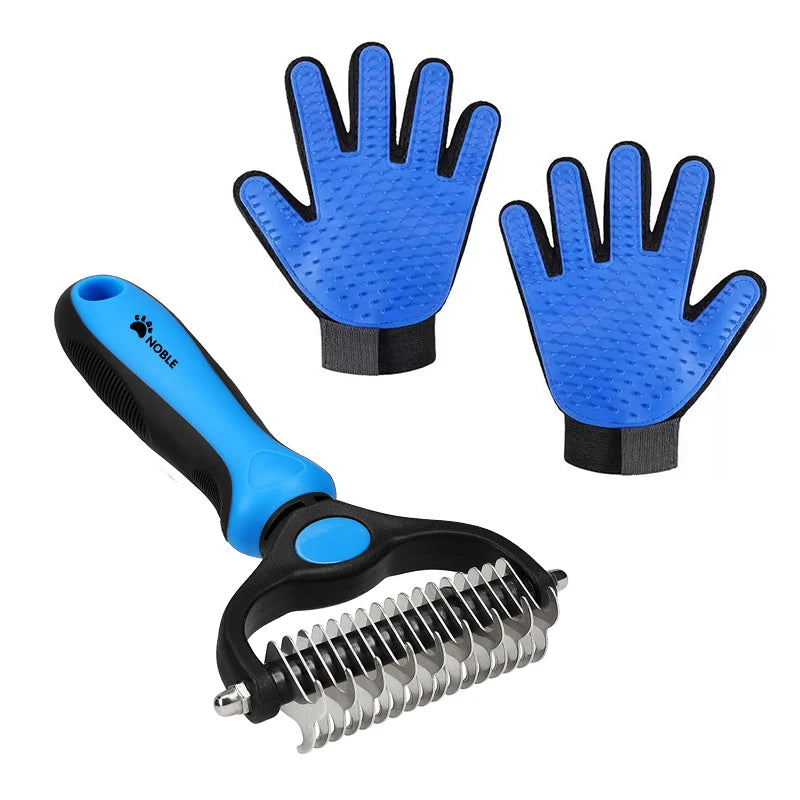 Pet Grooming Glove Brush